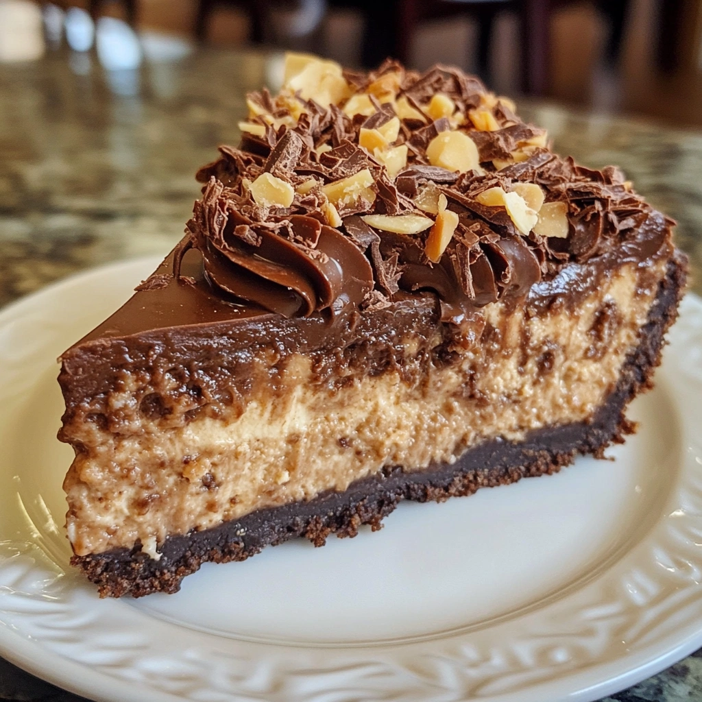 German Chocolate Cheesecake