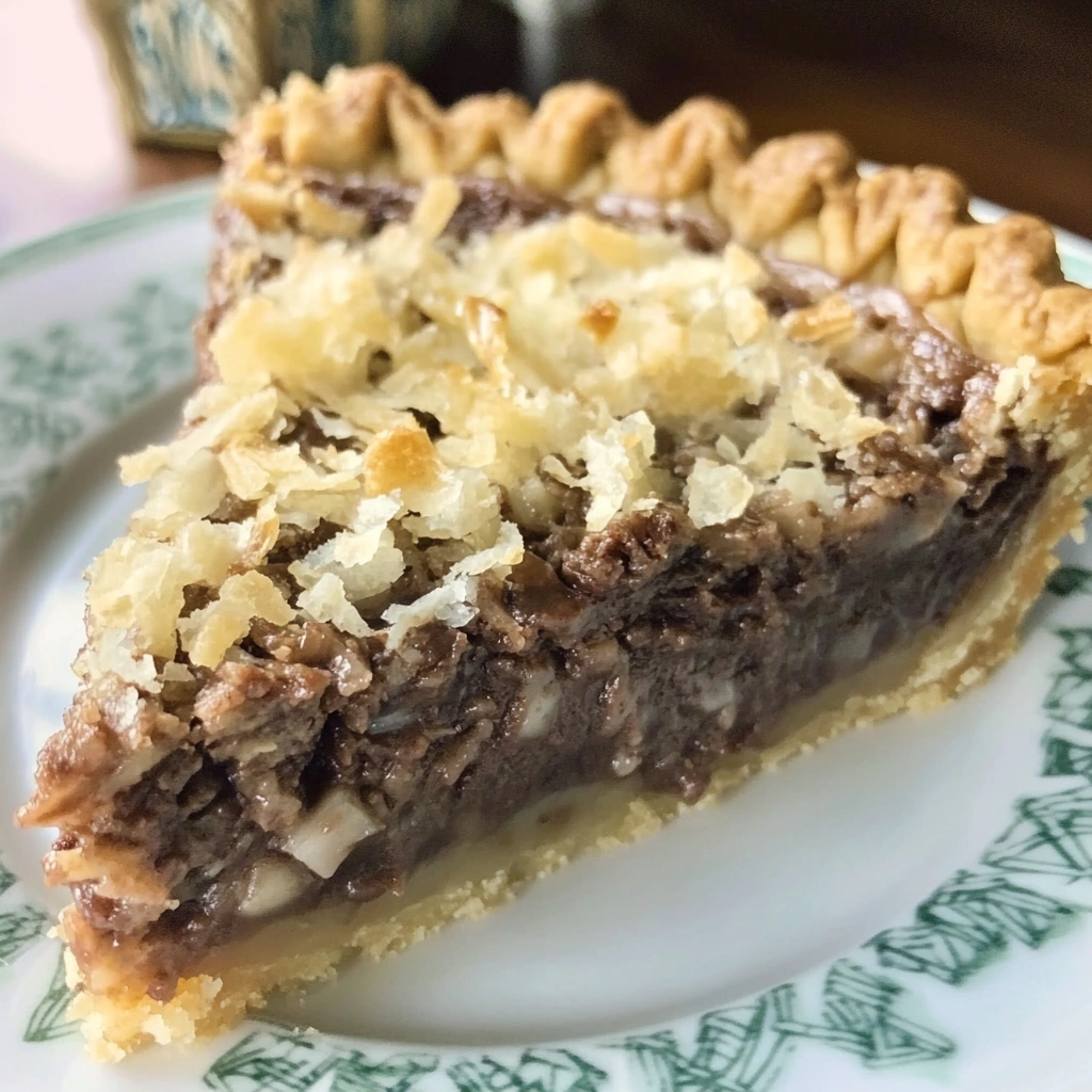 German Chocolate Pie
