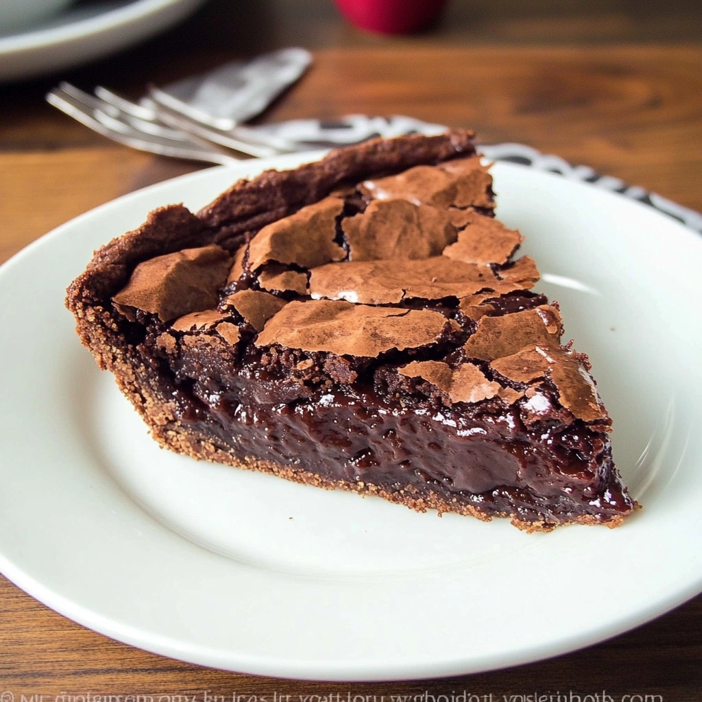 Gooey Brownie Pie