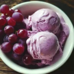 Grape Juice Ice Cream