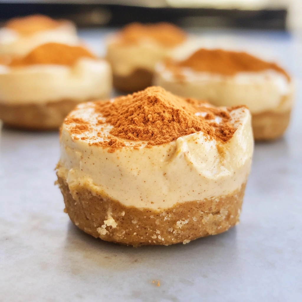 Healthy Pumpkin Cheesecakes