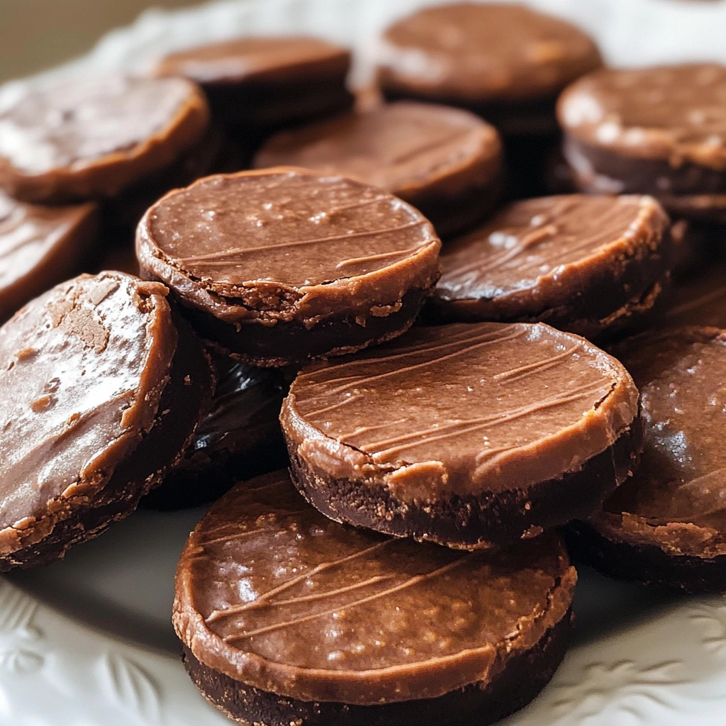 Homemade Fudge Rounds