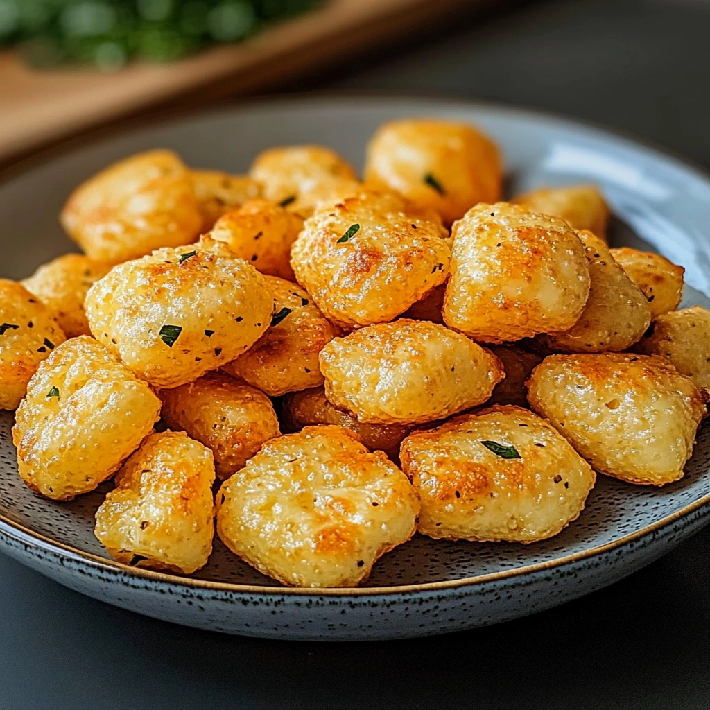 Keto Cheese Puffed Snacks