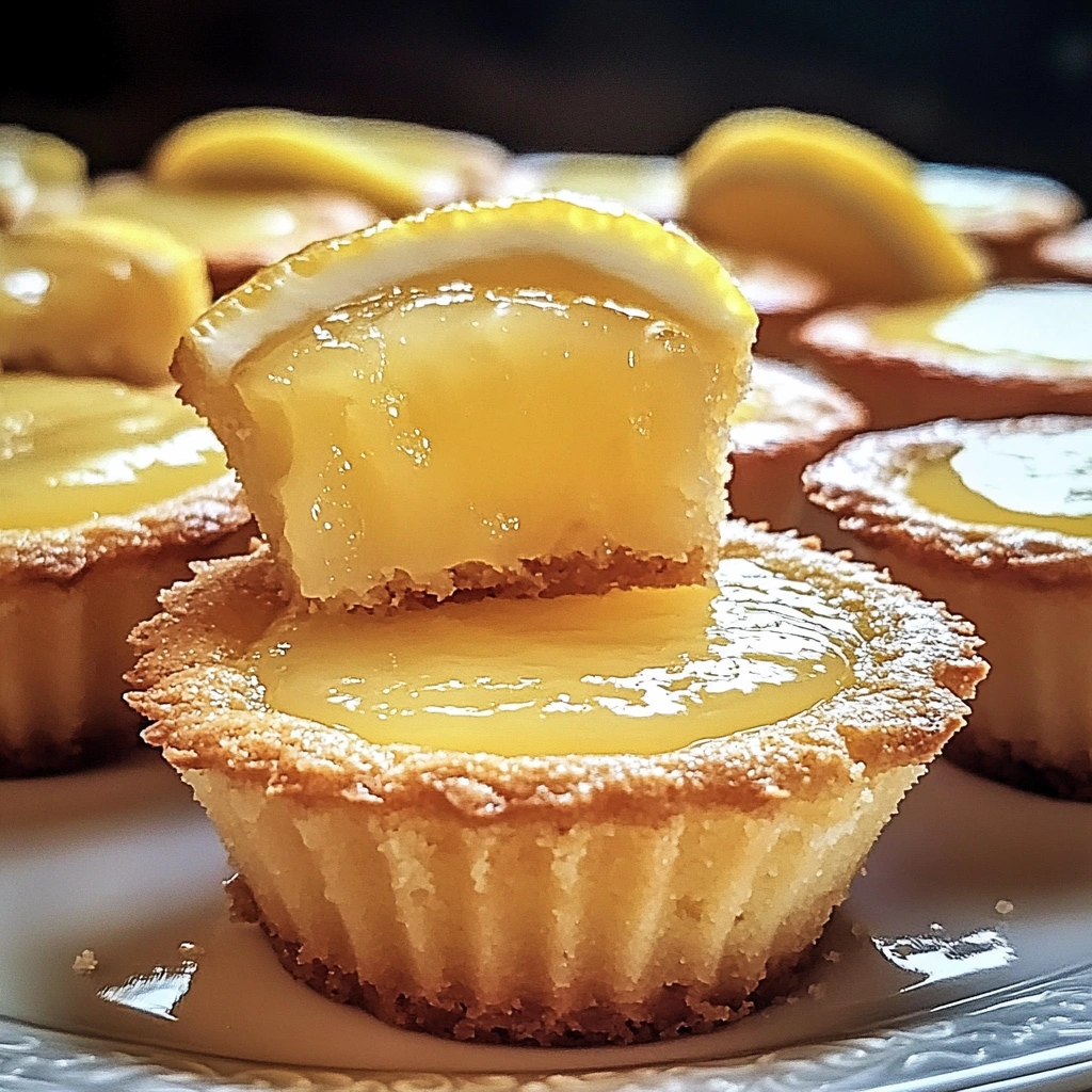 Lemon Bar Cookie Cups
