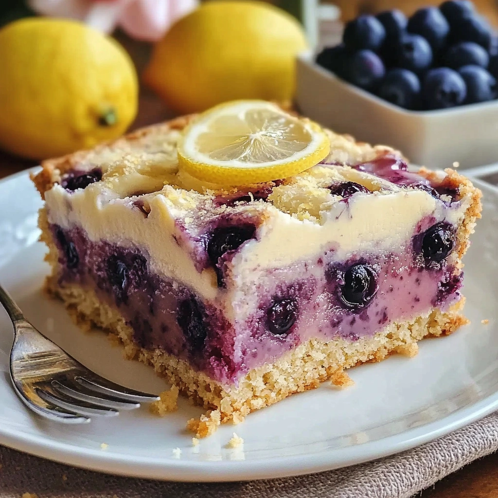 Lemon Blueberry Lasagna