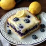Lemon Blueberry Sheet Cake