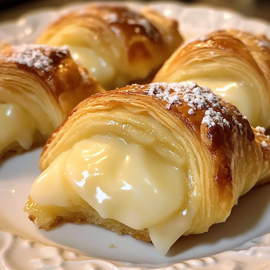 Lemon Cheesecake Crescent Rolls