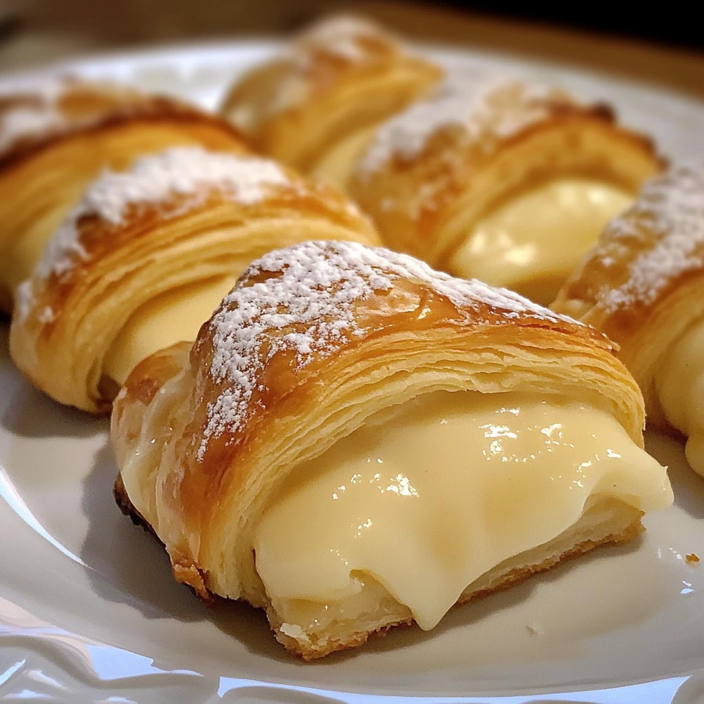 Lemon Cheesecake Crescent Rolls