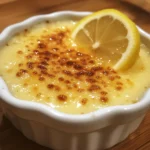 Lemon Cottage Cheese Pudding