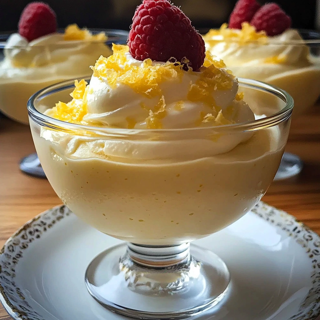 Lemon Mascarpone Mousse