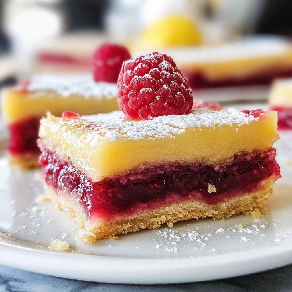 Lemon Raspberry Bars