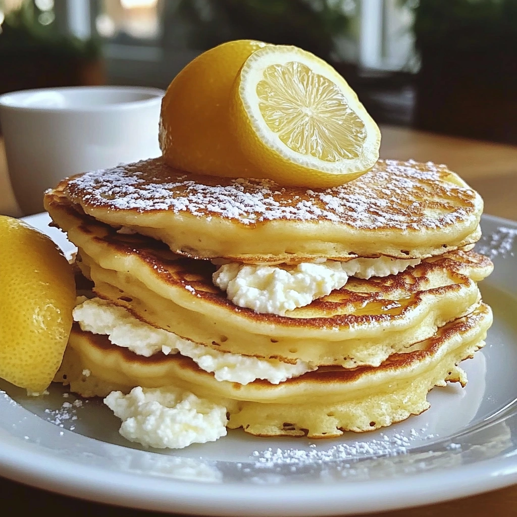 Lemon Ricotta Pancakes