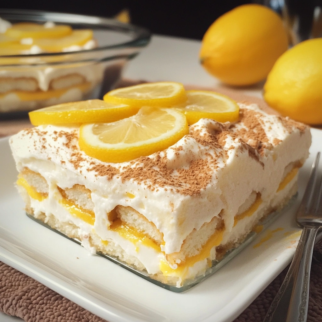 Lemon Tiramisu