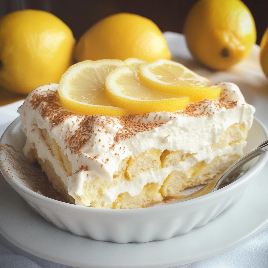 Lemon Tiramisu