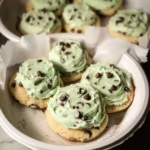Mint Chip Ice Cream Cookies