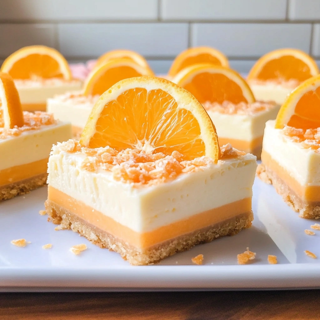 Orange Creamsicle Dream Bars