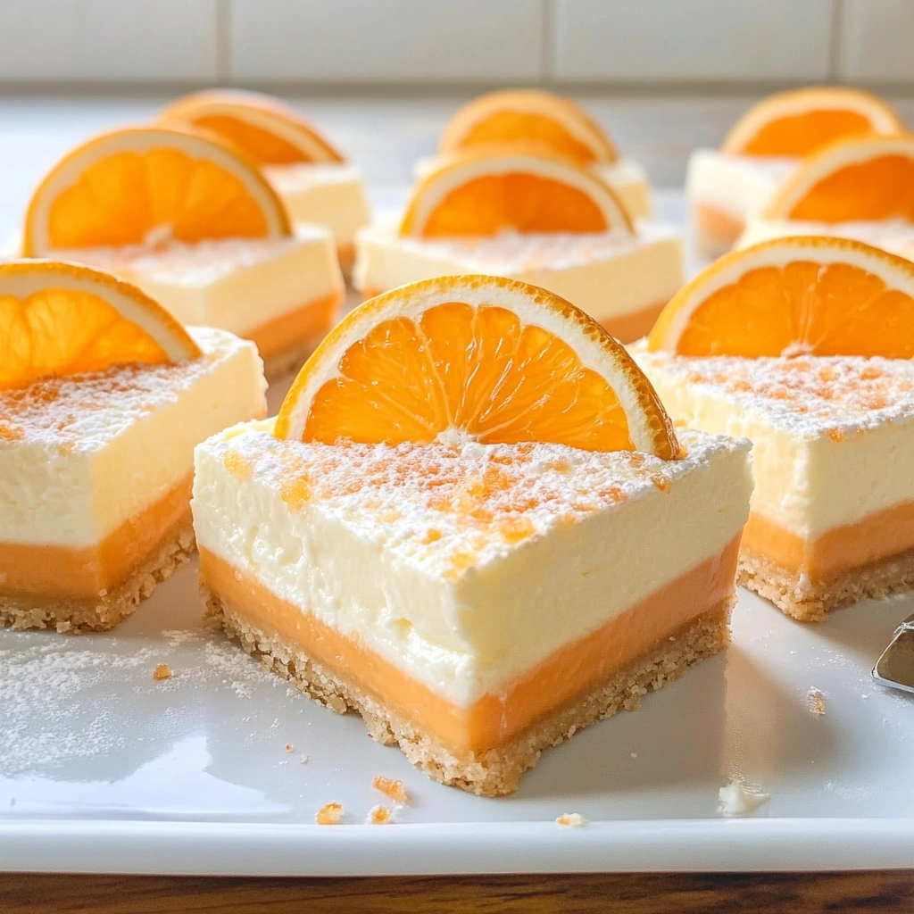 Orange Creamsicle Dream Bars