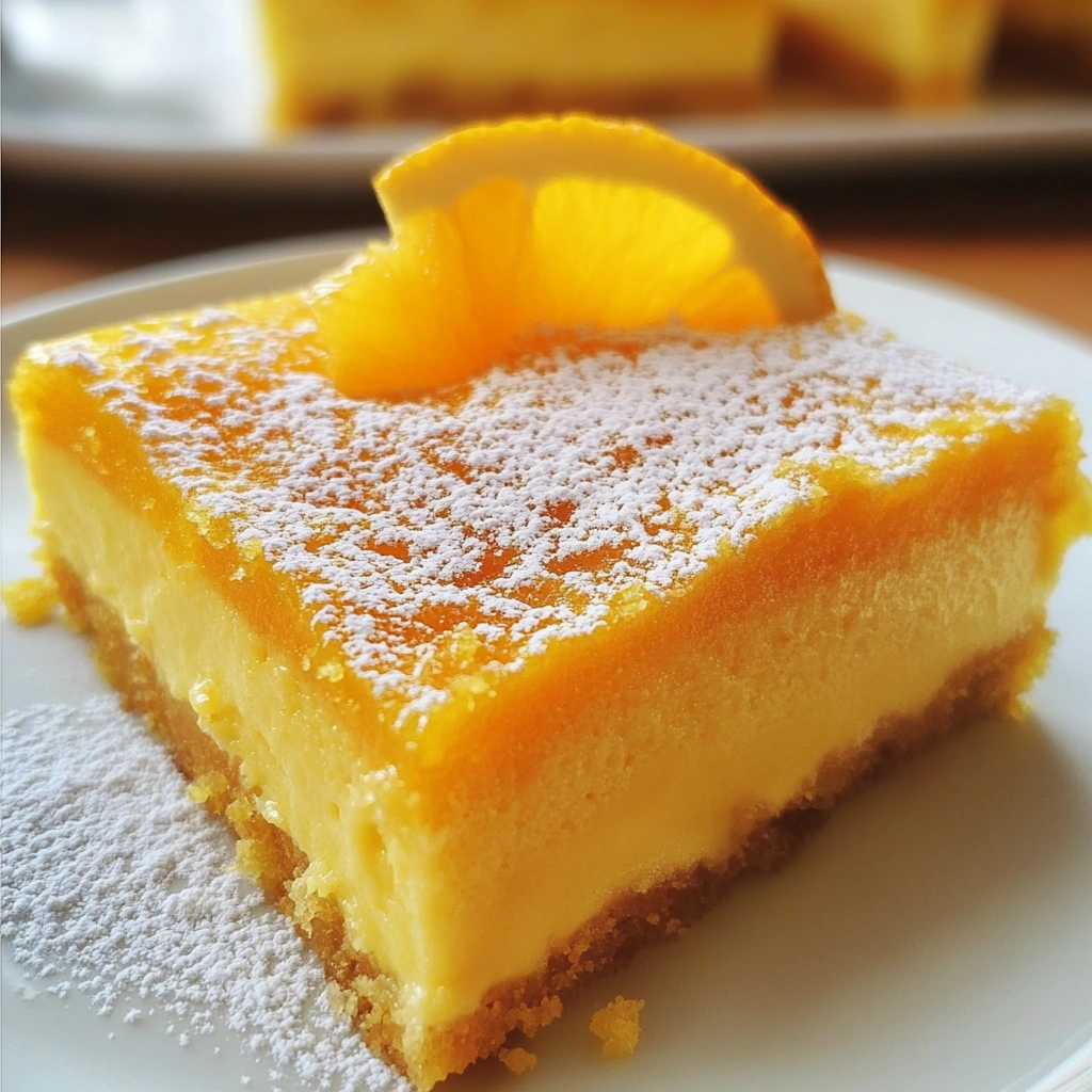 Orange Custard Cake