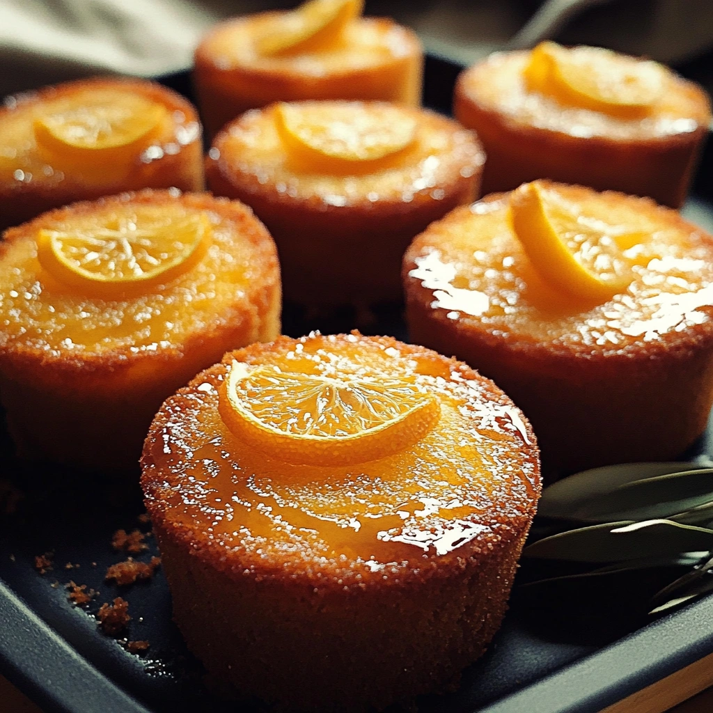 Orange Ginger Honey Cakes