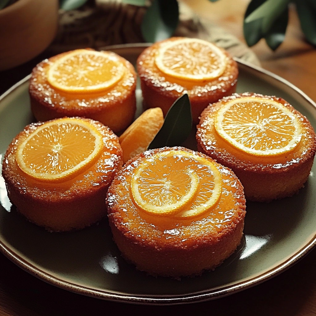 Orange Ginger Honey Cakes