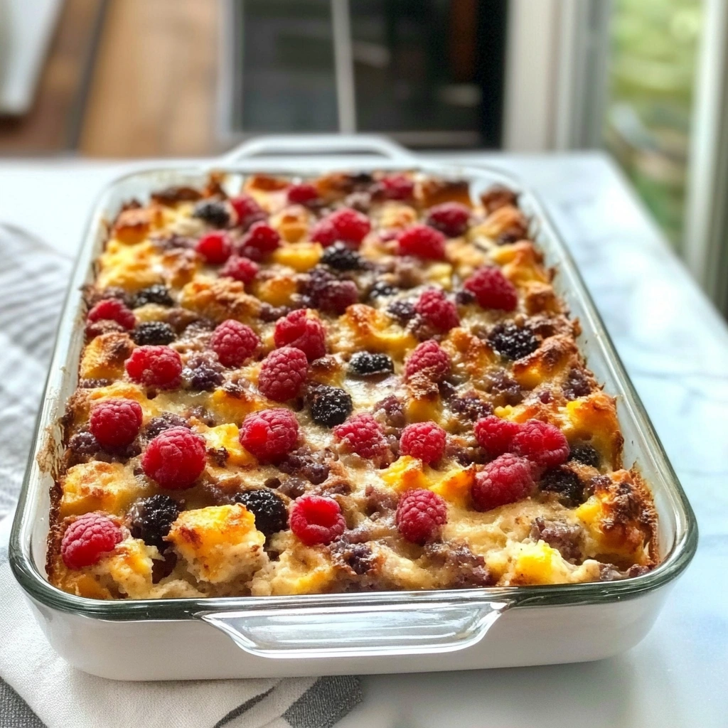 Overnight Breakfast Casserole