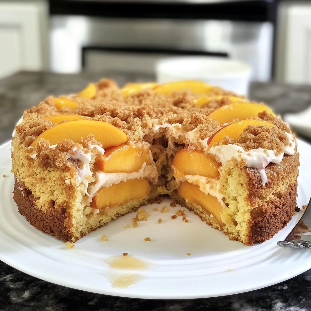 Peach Coffee Cake
