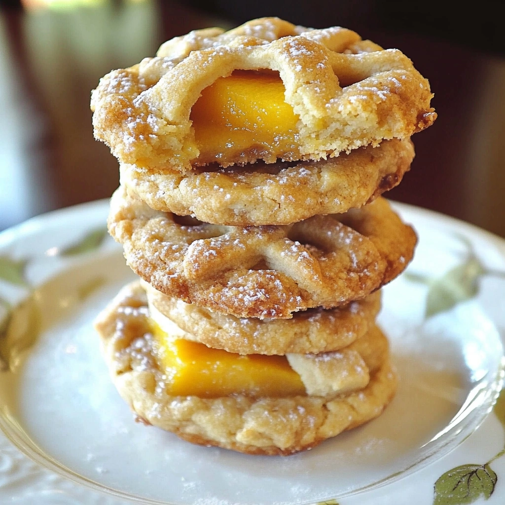 Peach Pie Cookies