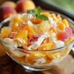 Peaches and Cream Salad