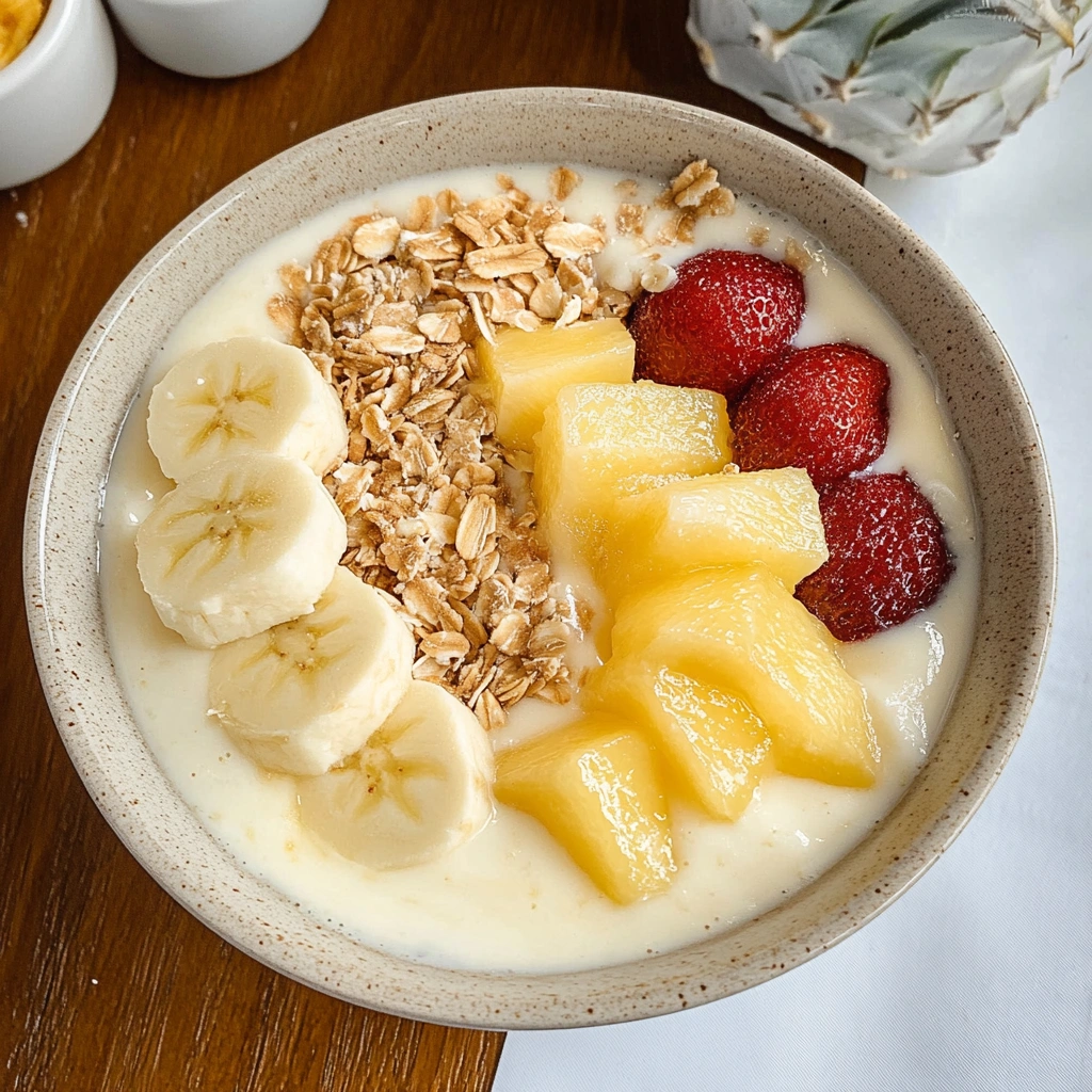 Pineapple Coconut Smoothie Bowl