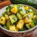 Pineapple Cucumber Salad
