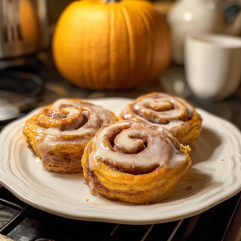 Pumpkin Cinnamon Rolls