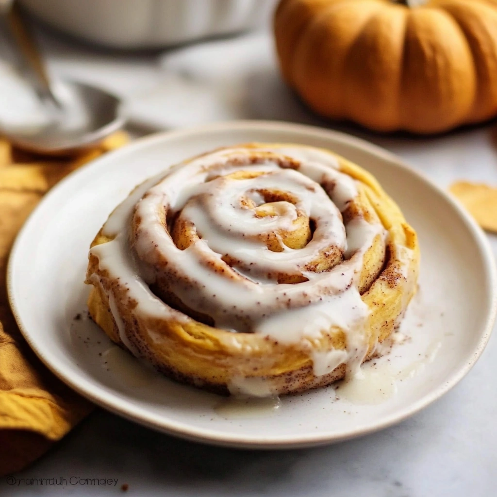 Pumpkin Cinnamon Rolls