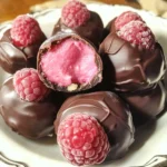 Raspberry Cheesecake Truffles