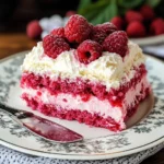 Raspberry Fluff Cake