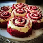 Red Velvet Cinnamon Rolls