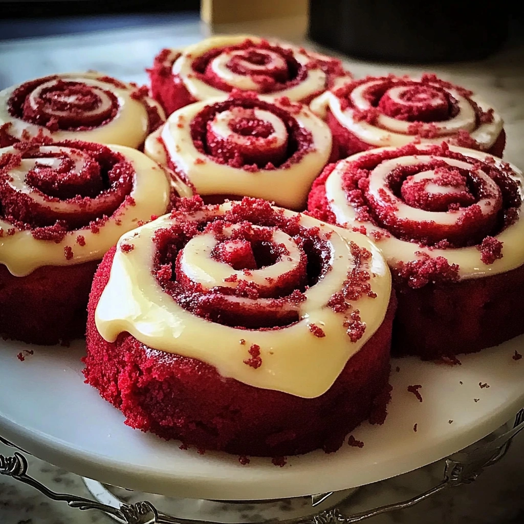Red Velvet Cinnamon Rolls