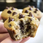 Skinny Banana Chocolate Chip Muffins