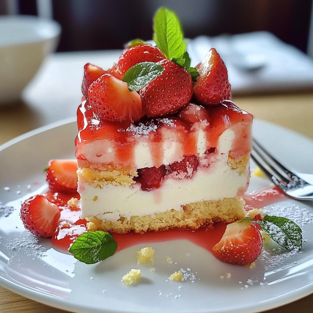 Strawberry Icebox Shortcake