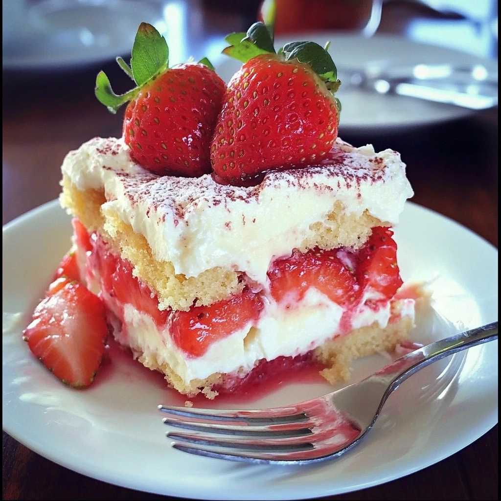 Strawberry Icebox Shortcake