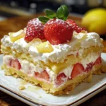 Strawberry Lemonade Lasagna