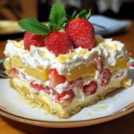 Strawberry Lemonade Lasagna