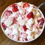 Strawberry Shortcake Fluff Salad