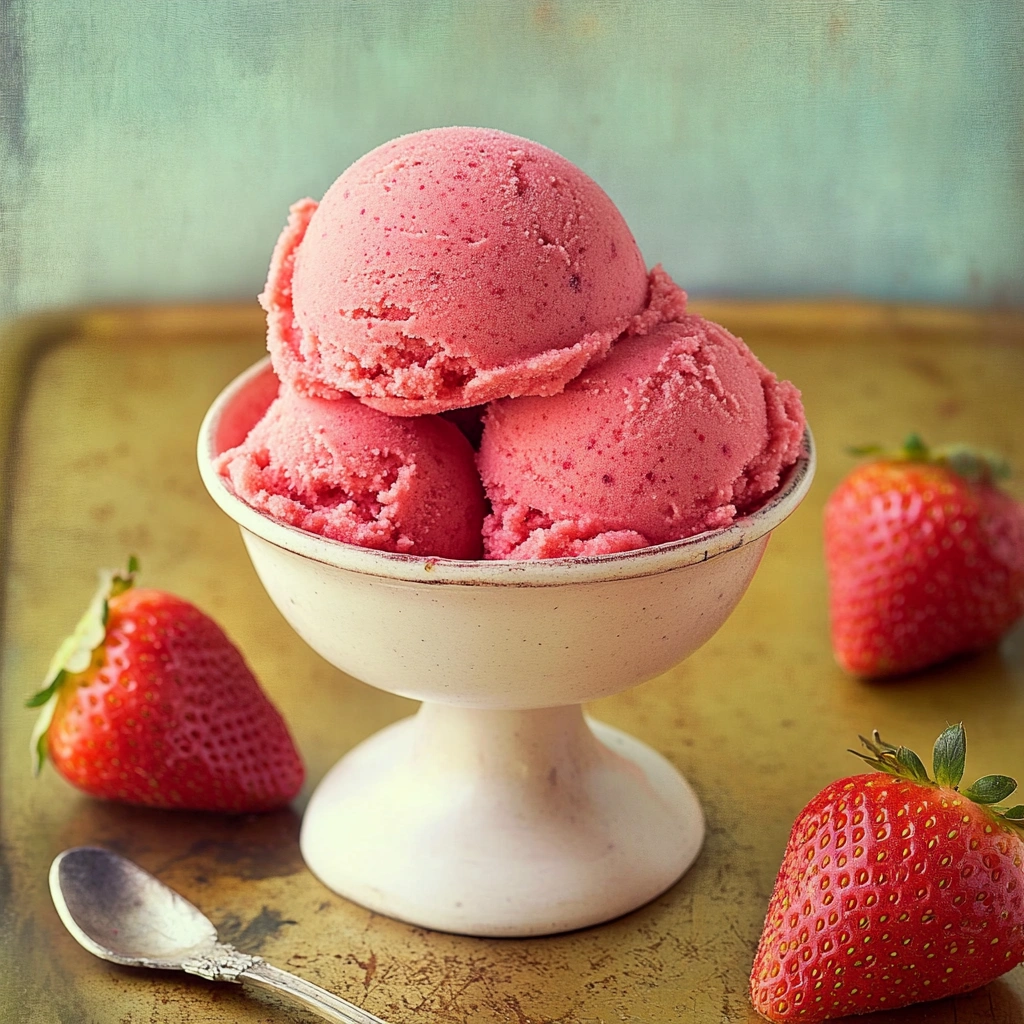 Strawberry Sorbet