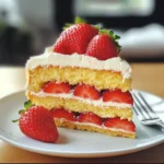 Strawberry Sponge Cake