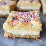 Sugar Cookie Cheesecake Bars