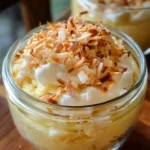 Toasted Coconut Pudding