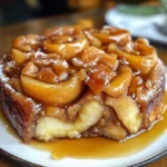 Upside Down Apple Cinnamon Roll Cake