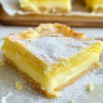 Vegan Lemon Custard Slice