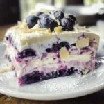 White Chocolate Blueberry Lasagna
