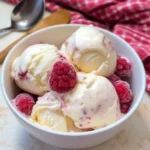 White Chocolate Raspberry Protein Ice Cream